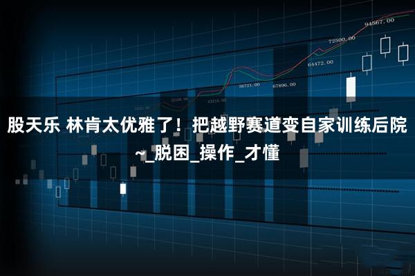 股天乐 林肯太优雅了！把越野赛道变自家训练后院~_脱困_操作_才懂