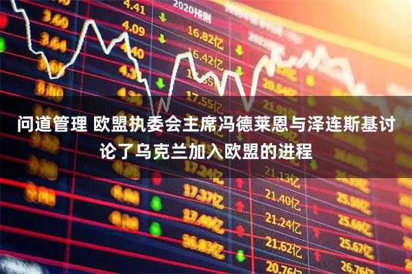 问道管理 欧盟执委会主席冯德莱恩与泽连斯基讨论了乌克兰加入欧盟的进程